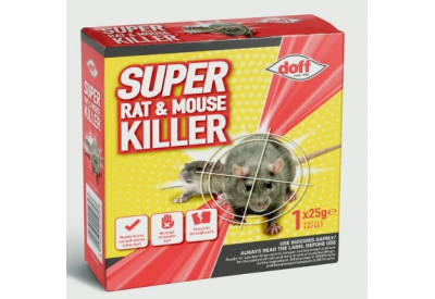 Doff Super Rat & Mouse Killer (1 x 25g sachet)